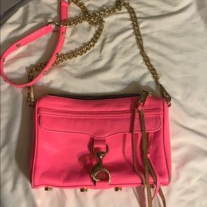 Rebecca Minkoff hot pink crossbody bag
